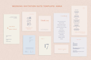 Anna Wedding Invitation Suite