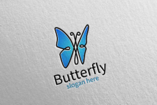 Butterfly Logo Vol 16: A Versatile Design Solution for Creative Businesses