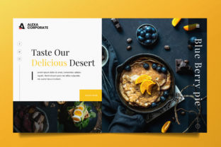 Food Web Header PSD and AI: A Modern Solution for Creative Design Workflows