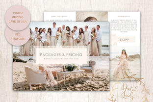 PSD Photography Price Card Template 5: A Versatile Tool for Modern Designers
