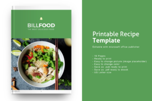 Recipe Ebook Publisher Template