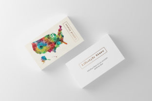 Watercolor Business Card: A Unique Design for Modern Branding